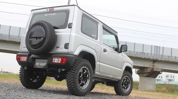 新型ジムニーオーバーフェンダー