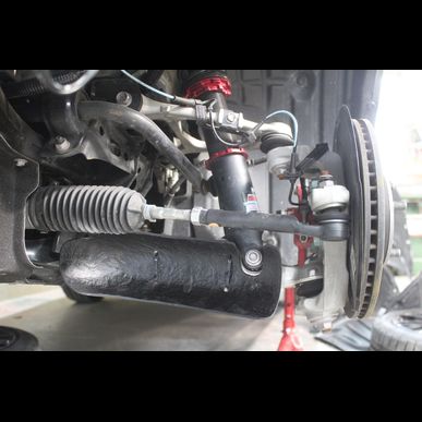 走行風を利用してフロントブレーキを冷却!!