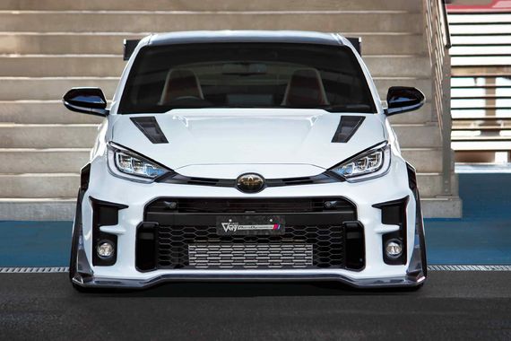 ガレージベリー/Vary GRヤリス(GXPA16)用ゲートスポイラー(FRP