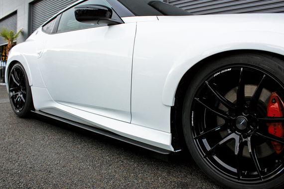 新型Zのサイドステップ